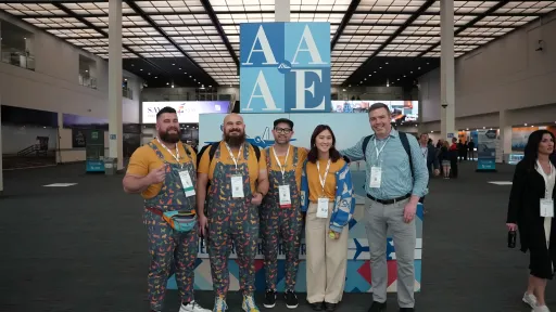 hounder team at AAAE conference