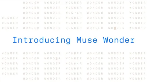 Muse Wonder official image