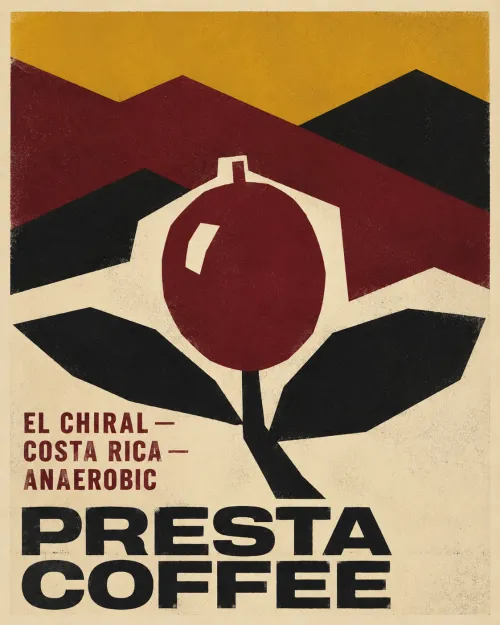 Presta Coffee poster